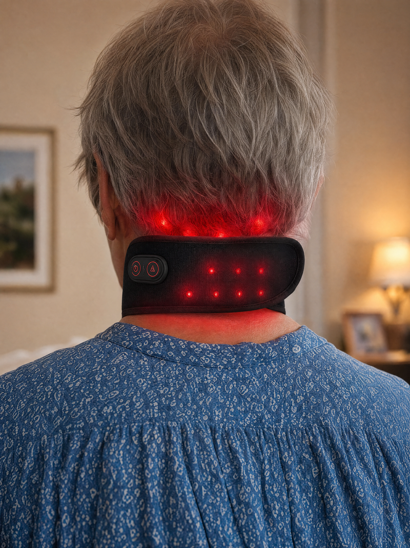 OptimalNeck Pro at the base of the skull