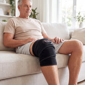 Optimal Recovery Wrap on the knee at home