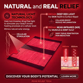 Natural light technology - 660nm and 850nm