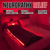 Neuropathy relief with the Optimal Red Light Bag
