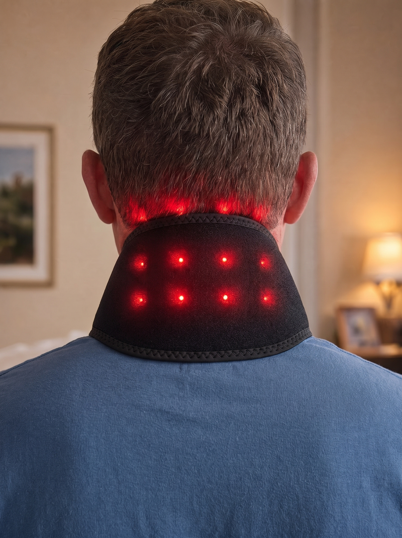OptimalNeck Pro at the base of the skull