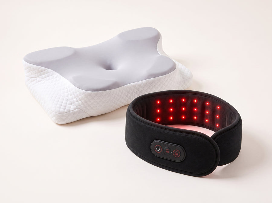 Optimal Pillow paired with the OptimalNeck Pro