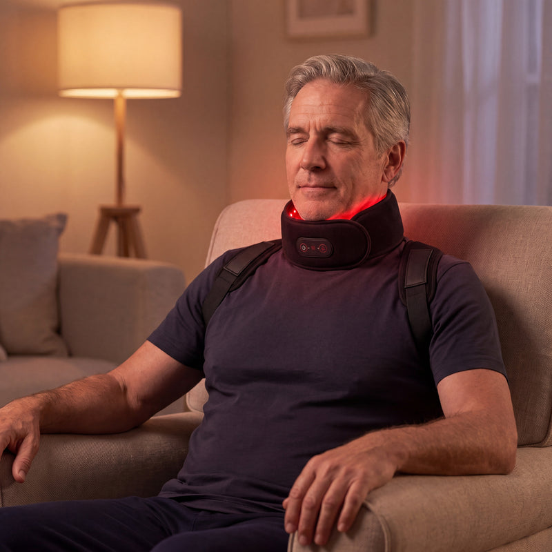 Optimal Posture worn together with the OptimalNeck Pro